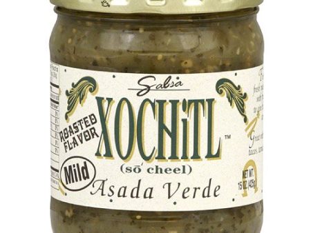 Xochitl Salsa Asada Grn Mild 15 Oz - Pack Of 6 Online now