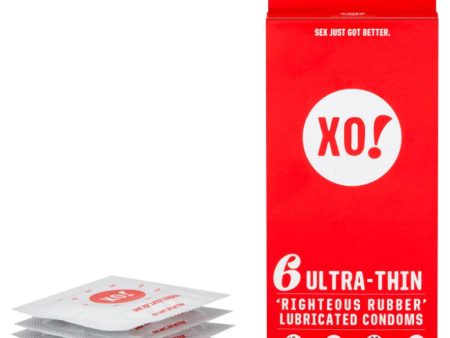 Xo Condoms Ultrathin Rubber 6 Pc - Pack Of 8 Online now