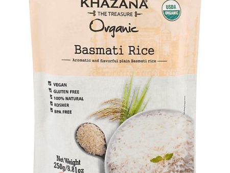 Khazana - Rice Basmati Rte 8.81 Oz - Pack Of 6 Hot on Sale