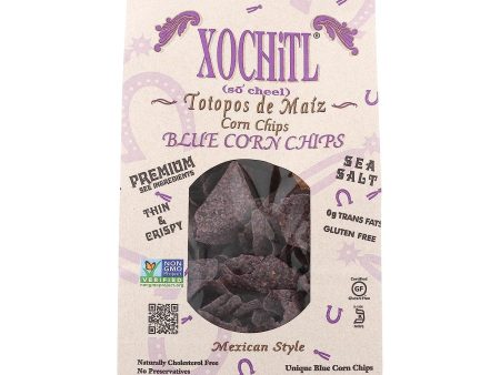 Xochitl Chip Corn Blue Salted Org 12 Oz - Pack Of 10 Cheap