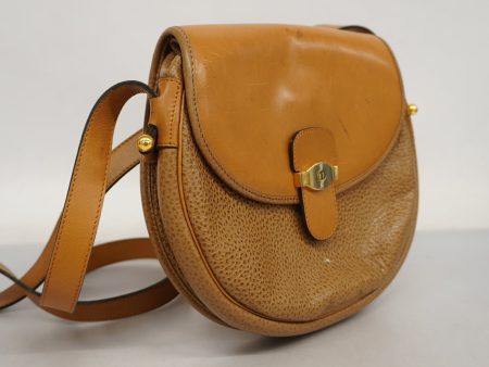 CHRISTIAN DIORAuth  Shoulder Bag Women s Leather Brown Discount