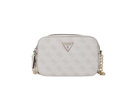 Guess  Womens Mini Chain Wallet Crossbody Bag White Online