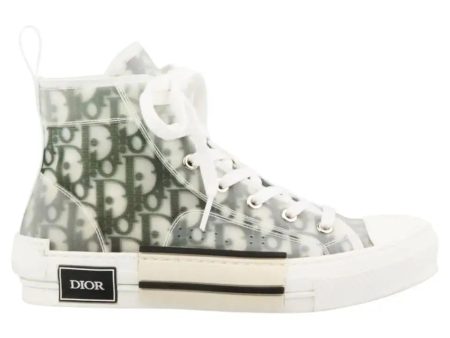 DIOR MEN S B23 OBLIQUE CANVAS HIGH TOP SNEAKERS on Sale