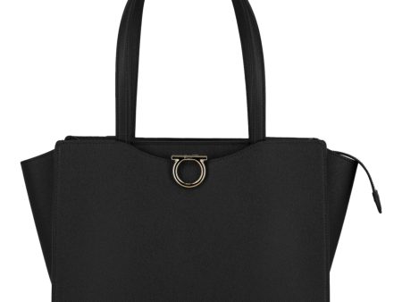 Ferragamo Womens Gemini Leather Shoulder Bag Online