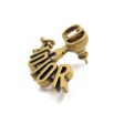 Dior Bee motif bee logo Pierced earrings Gold Gold Plated Gold Online