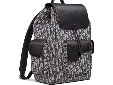 DIOR OBLIQUE LARGE SADDLE BACKPACK Online Hot Sale