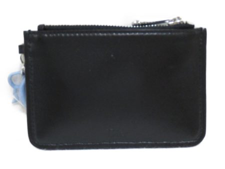 Dior coin purse Black leather Nylon beads Sale