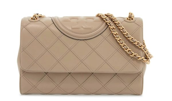 Tory Burch Women s Fleming Convertible Shoulder Bag, Fresh Clay Supply