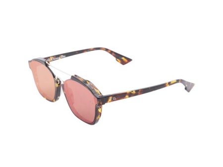 DIOR Square Mirrored Abstract Sunglasses Supply