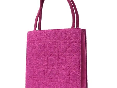 CHRISTIAN DIOR 1998 Cannage Handbag Pink 97627 Online Hot Sale