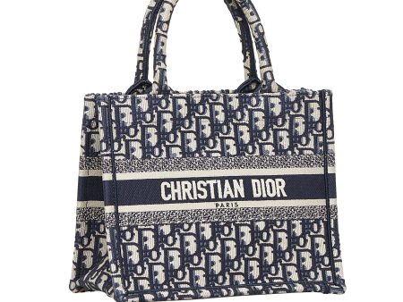 DIOR Small Oblique Book Tote Tote Bag Fashion