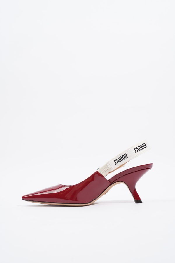 Christian Dior J adior Maroon Patent Leather EU 36 UK 3 Online