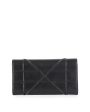 CHRISTIAN DIOR Black Pebbled Leather Diorama Wallet On Chain Sale