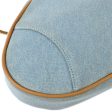 CHRISTIAN DIOR 2001 Saddle Bag Mini Denim 67991 Fashion