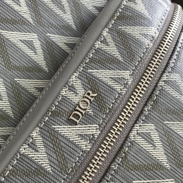 Dior Rider Backpack Dior Gray CD Diamond Canvas and Smooth Calfskin Discount