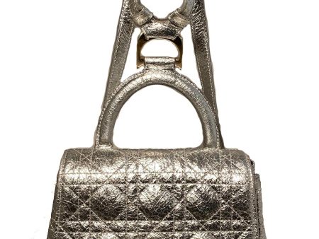 Dior Stardust Silver Leather Backpack Cheap