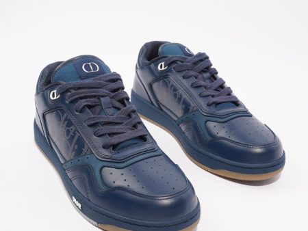 Christian Dior B27 Low-top Navy Leather EU 42 UK 8 Online