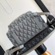 Dior Rider Backpack Dior Gray CD Diamond Canvas and Smooth Calfskin Discount