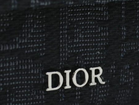 CHRISTIAN DIOR Dior 2OBBC110 Trifold Wallet Black Men s Discount